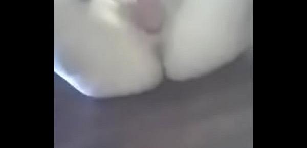  me fucking my pulsing wet pussy with my pink dildo